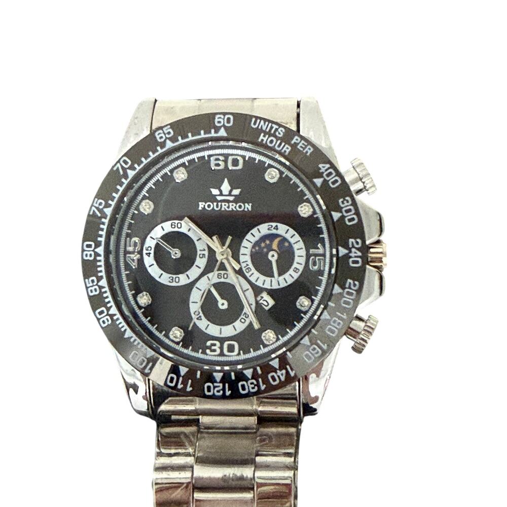 FOURRON Men's Analog Chronograph Watch